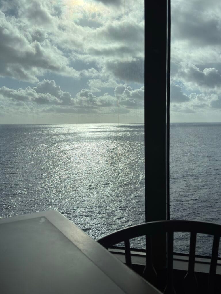 café da manhã com vista